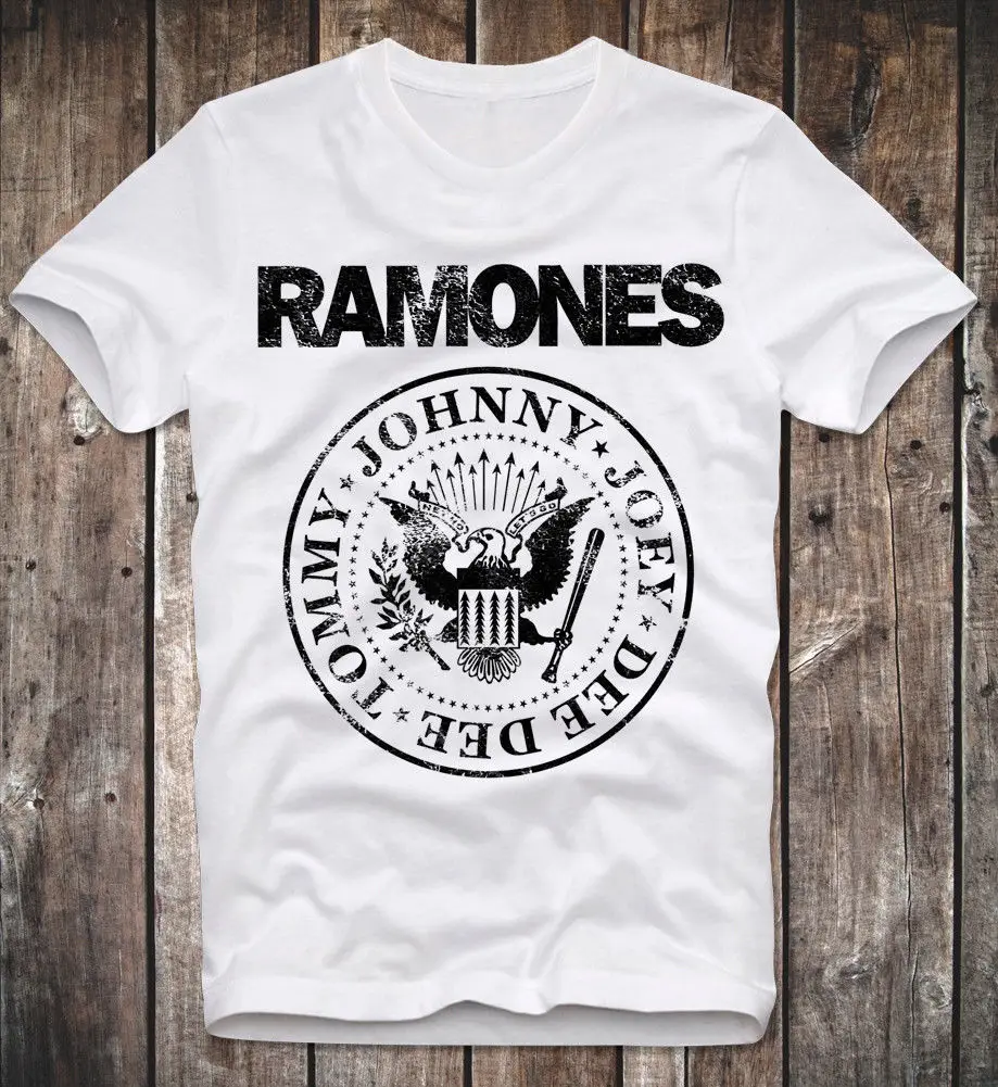 T SHIRT RAMONES LOGO SHIRT RETRO 