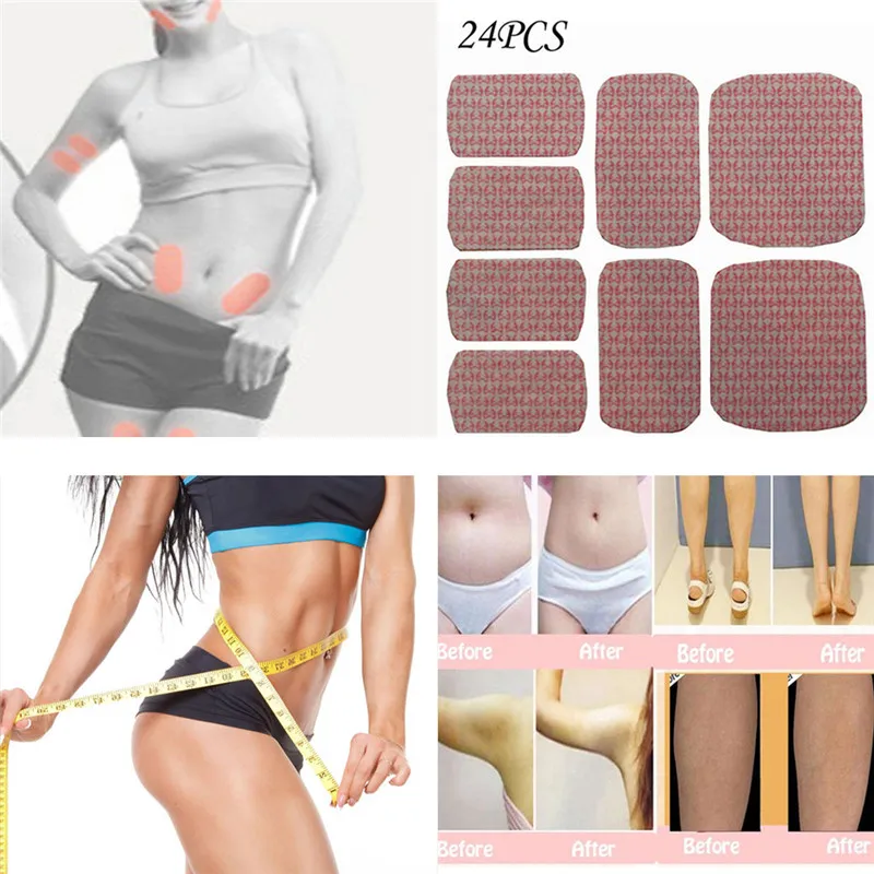 

24pcs Fat Burning Slim Patch Navel Sticker For Losing Weight Cellulite Fat Burner For Weight Loss Paste Waist Slimming Products