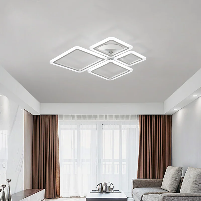 NEW led Ceiling Lights For Livingroom Bedroom luminaria abajur Indoor Fixture Lamp Home Decorative Lampshade|ceiling lights|ceiling lampled ceiling