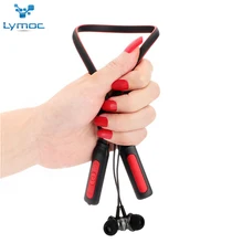 LYMOC HT-1 шейным браслетом Bluetooth гарнитуры Спорт Музыка беспроводные наушники с тяжелыми басами стерео HD микрофон наушники для телефона громкой связи