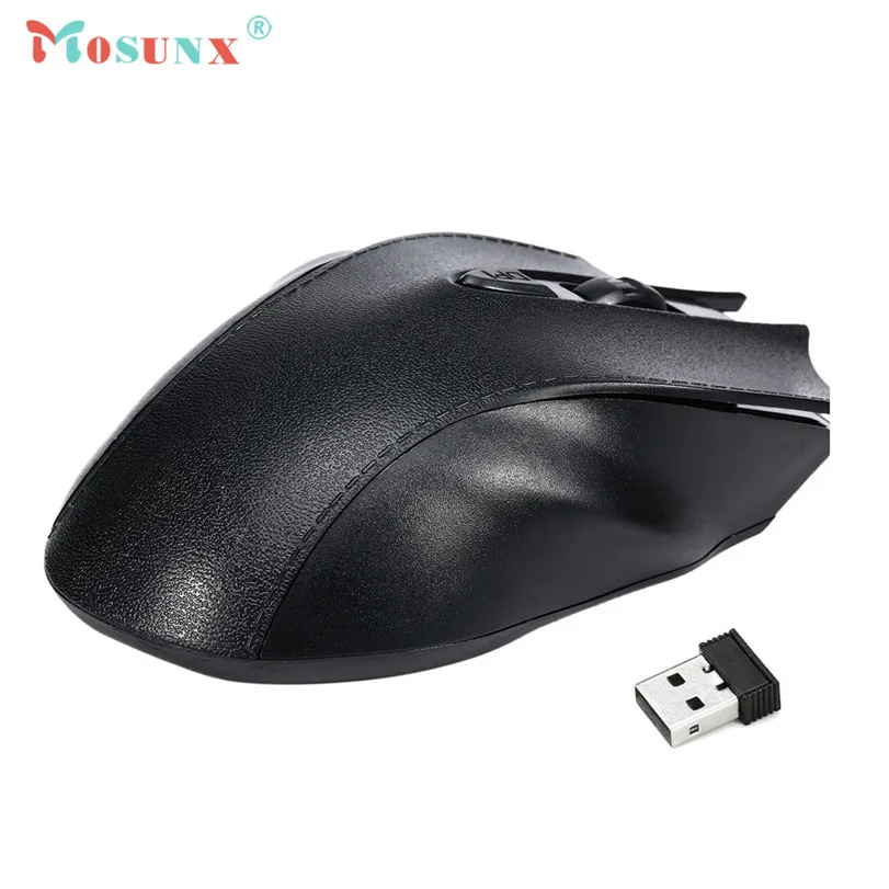 Горячая продажа MOSUNX компьютерная беспроводная игровая мышь 1600 точек/дюйм