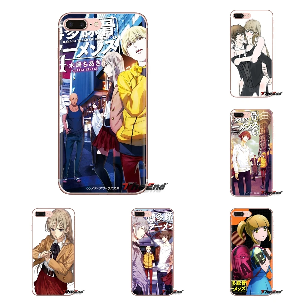 For iPod Touch Apple iPhone 4 4S 5 5S SE 5C 6 6S 7 8 X XR XS Plus MAX Hakata Tonkotsu Ramens Transparent Soft Cases Covers |