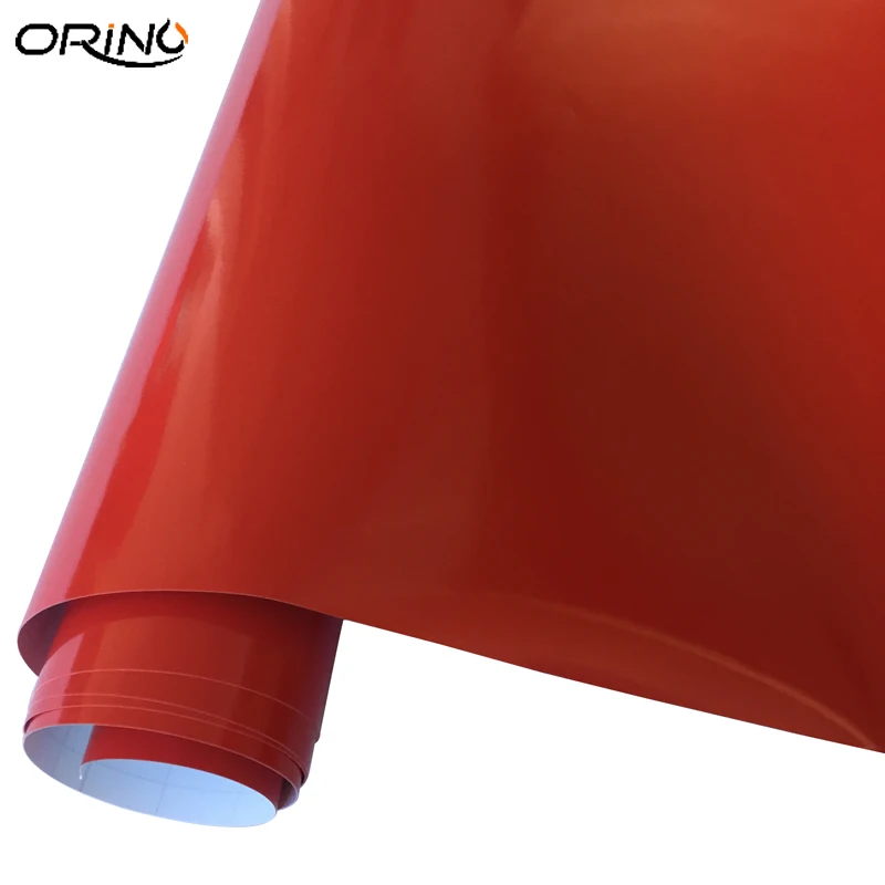 Red Glossy Vinyl Film Sticker-3