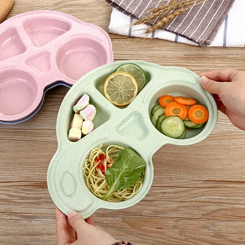 Toddler Baby Kid Dishes Tray Feeding Food Tableware Cartoon Car Food Plates Kids Children Eating Dinnerware Tableware Tray Plate Toddler Baby Kid Dishes Tray Feeding Food Tableware Cartoon Car Food Plates Kids Children Eating Dinnerware Tableware Tray Plate