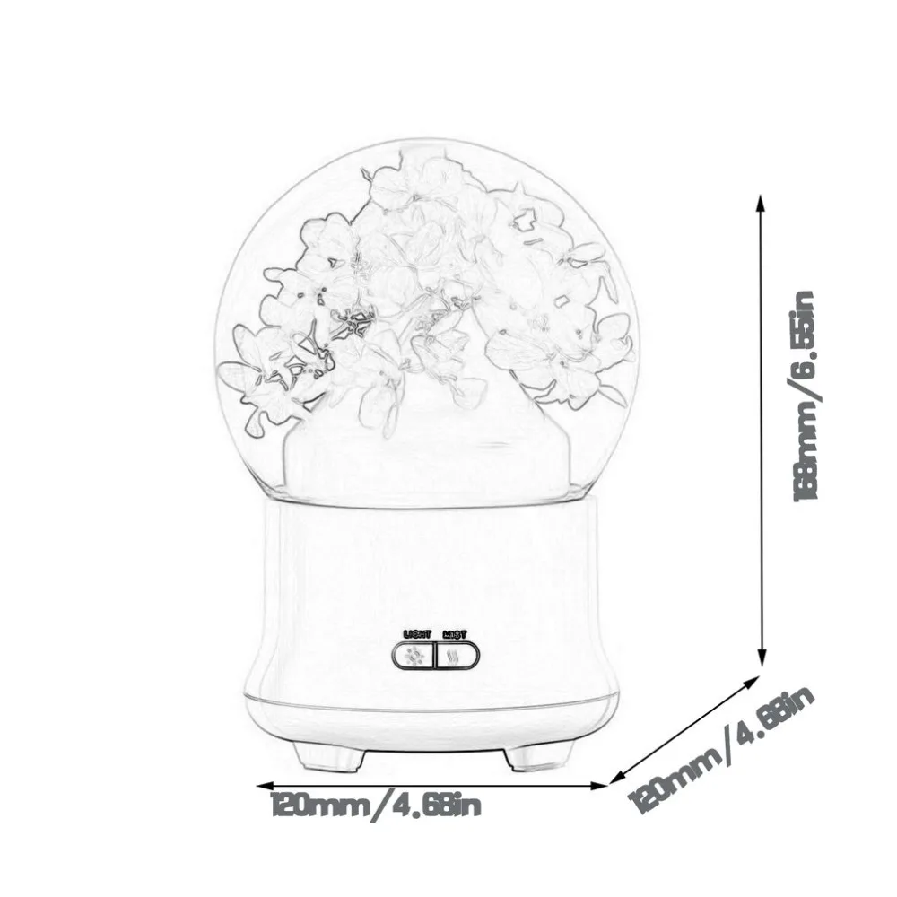 Creative Aromatherapy Machine Multi-function Colorful Led Night Light Humidifier Aroma Atomizer for Home Office Bedroom