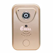 Встроенный аккумулятор 720 P wifi видео-звонок Дверной длительное время ожидания 5 месяцев