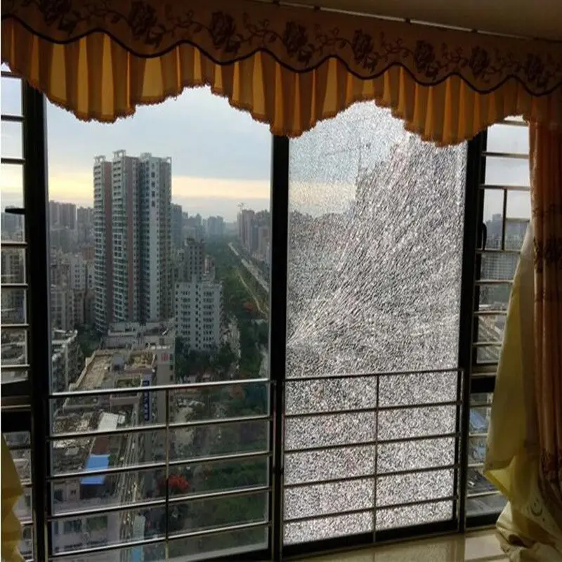 SUNICE Window Film Safety Security Film Clear Transparent Car Home Building Use Explosion-proof Window Sticker Width:183cm(72\) SUNICE Window Film Safety Security Film Clear Transparent Car Home Building Use Explosion-proof Window Sticker Width:183cm(72\)