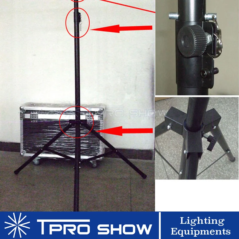 Светильник ing Stand Dj 3 метра штатив Стенд для сцены светильник оборудование с 1,5 м т бар монтаж 6 шт. профессиональный светодиодный светильник s