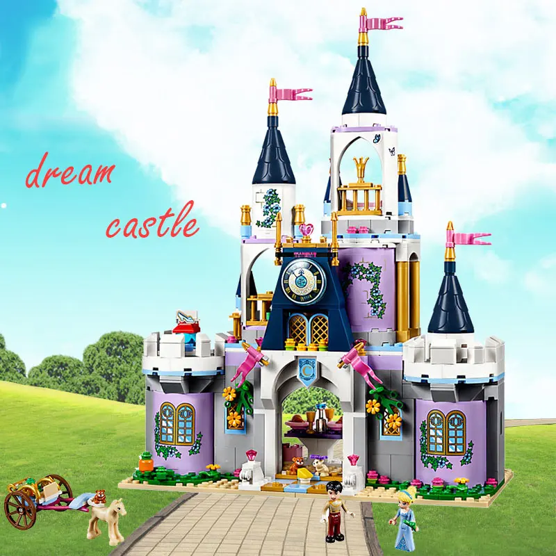 

New 655pcs Lepin Technic Compatible legoing Princess Series The Dream Castle Legoings Model Building Blocks toys for children