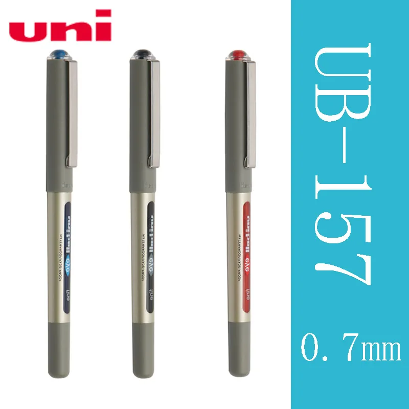 

3pcs/lot Rollerball Pen 0.7mm Uni-Ball Eye UB-157 Waterproof 3 colors to choose from Wholesale