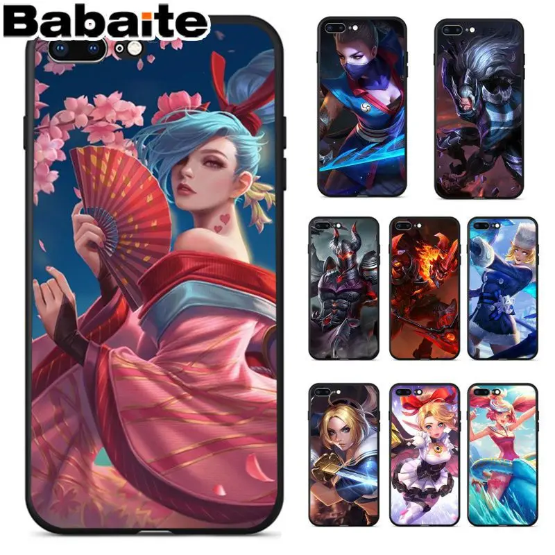 Babaite arena of valor High Quality Phone Accessories Case for Apple iPhone 8 7 6 6S Plus X XS MAX 5 5S SE XR Cellphones Babaite arena of valor High Quality Phone Accessories Case for Apple iPhone 8 7 6 6S Plus X XS MAX 5 5S SE XR Cellphones