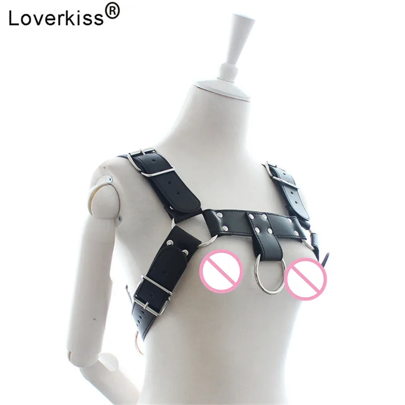Loverkiss HUmnk Фетиш корсет раб БДСМ набор для мужчин гей искусственная кожа бондаж