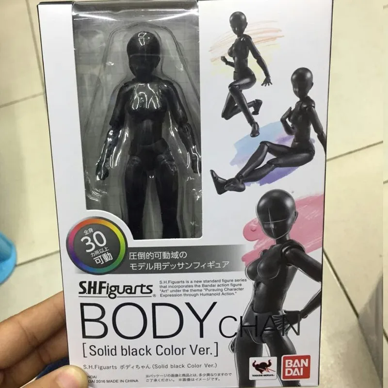 6 Types 2 Colors SHFiguarts Body Chan Body Kun Black Skin Color Ver PVC Action Figure Collectible Model Toy (13)