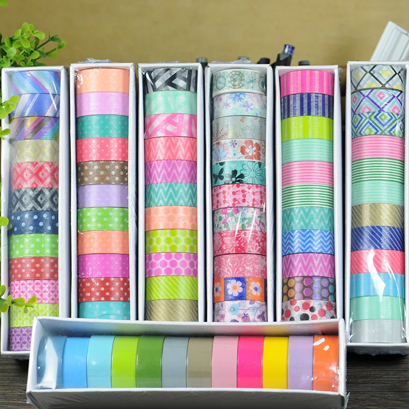 

12 pcs Colorful Children Kids Photos Props Cartoon Tape for DIY Wedding Scrapbooking Decor Photo Album