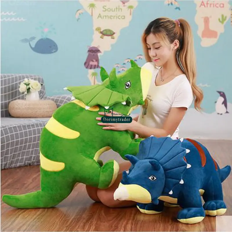 Dorimytrader New Pop 120cm Giant Soft Anime Triceratops
