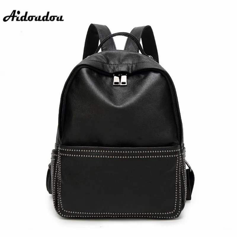 

AIDOUDOU Fashion Brand Backpack School Bags for Girls Women's Travel Shoulder Bags Mochila Knapsack Large Capacity
