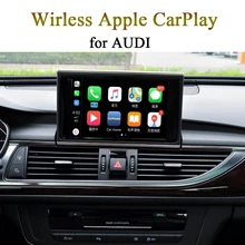 Автомобильный беспроводной iPhone Смартфон Apple CarPlay видео интерфейс для AUDI A6 4K MMI/MMI Plus навигация