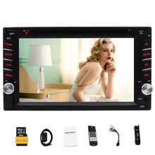 Eincar 6.2″ Double Din Car Stereo Built-In Navigation Bluetooth DVD/US Card 1080P Playing & USB/microSD Ports FM/AM/RDS Radio