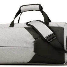 Водонепроницаемые с разделителем для сухого и влажного мужчины дорожные сумки компьютерная обувь сумка для багажа смешанные цвета спортивные сумки повседневные сумки на плечо D398