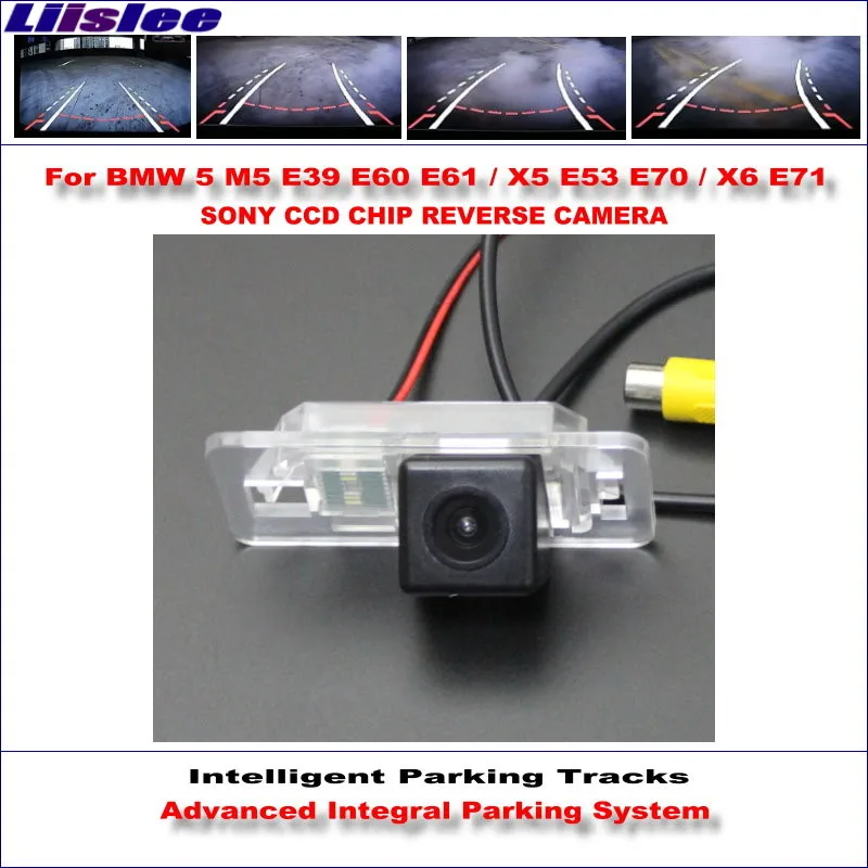 Liislee обратная задняя камера для BMW 5 M5 E39 E60 E61/ X5 E53 E70 / X6 E71 HD 860 пикселей 580 ТВ линий