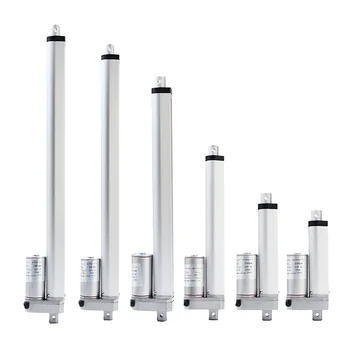 

IP54 1100N 12V 12mm/s Electric Linear Actuator Stroke Linear Motor Controller DC 2 4 8 12 16 20 Inch