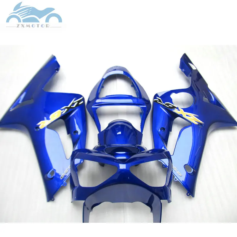 7 подарков впрыска обтекатели комплект для KAWASAKI Ninja 2003 2004 ZX 6R мотоцикл спортивный обтекатель ZX6R 03 04 темно-синий части тела