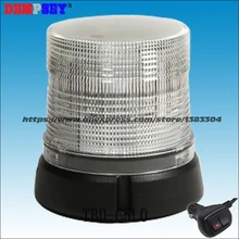 Dempsey красный и синий и светодиод янтарного цвета вращающийся сигнальный маяк/10-30 в мерцающий сигнал светофора(TBD-C5L3