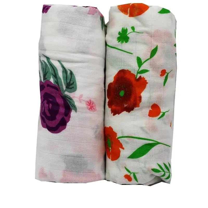

Promotion! Muslin Swaddle Blankets|Premium Receiving Blanket|for Newborn Baby Gift|Best Gift for Christmas(2 Pack)