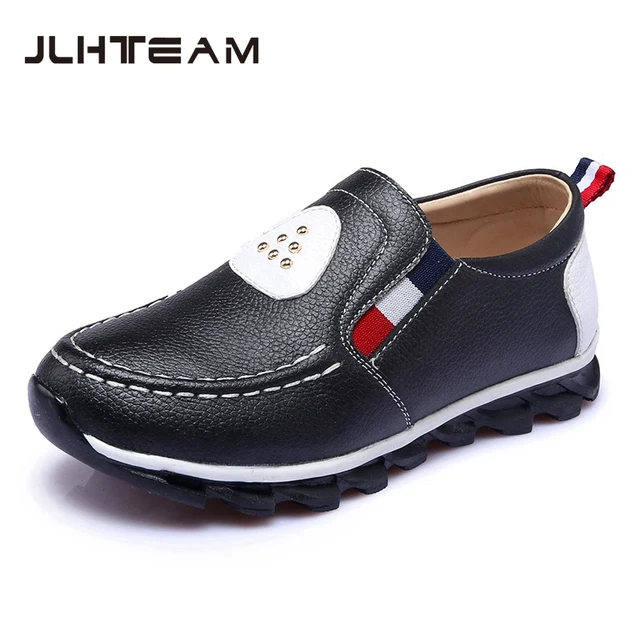 Children Boys School Shoes Low Heeled Genuine Leather Loafers Children Boys School Shoes Low Heeled Genuine Leather Loafers Wedding Waterproof Comfortable