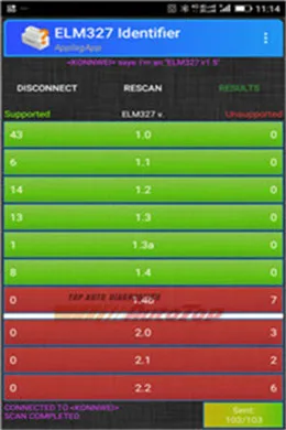 ELM327 V1.5 OBD2 сканер PIC18F25K80 KONNWEI KW903 Bluetooth OBD 2 диагностический инструмент ELM 327 считыватель кодов автоматический сканер