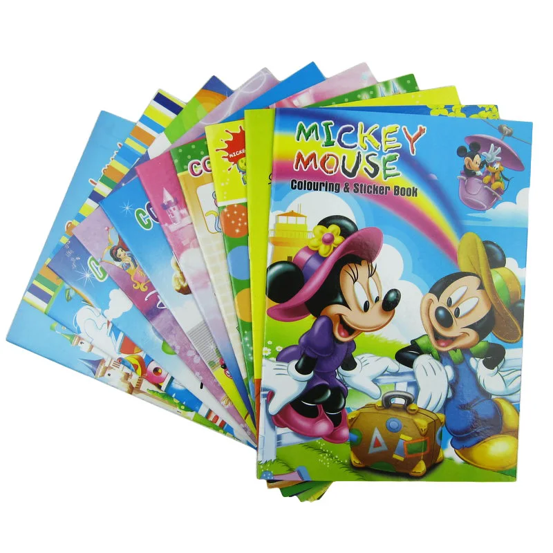 5 pcs coloring books for children with sticker pens educational toys skechers painting for kids new year christmas gifts - Drawing Books For Children 5 pcs coloring books for children with sticker pens educational toys skechers painting for kids new year christmas gifts - Drawing Books For Children