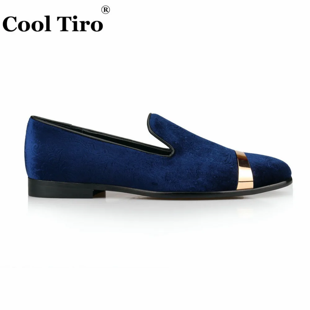 Мужские Кожаные Мокасины с тиснением тисненые бархатные туфли плоская подошва