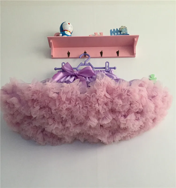 

Extra fluffy Teenage girl pettiskirt tutu Party dance kid skirt