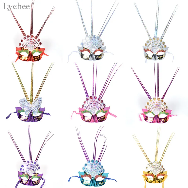 

Lychee Bling Bling Chicken Hair Mask For Birthday Wedding Party DIY Creative Photobooth Props Decorative Party Supplies