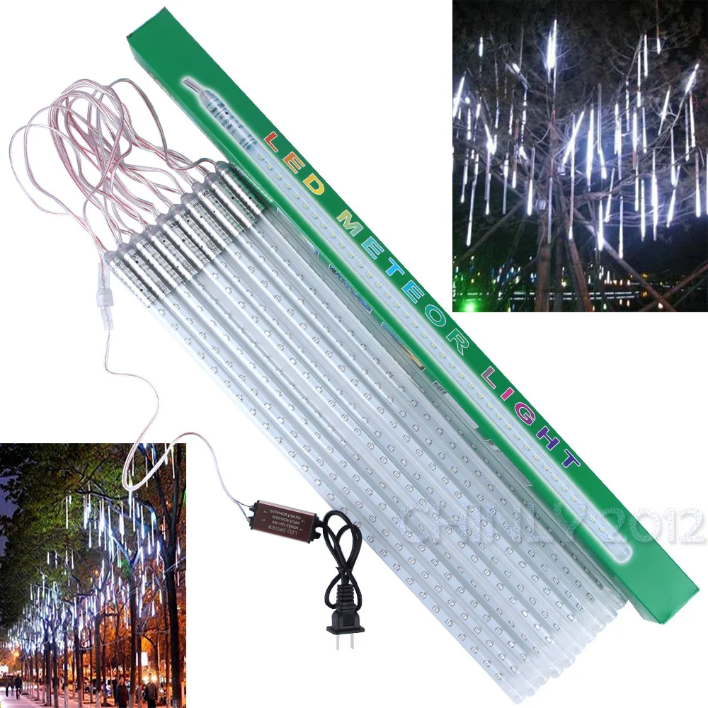 waterproof led christmas lights 10pcs set smd3528 snowfall waterproof led christmas lights 10pcs set smd3528 snowfall