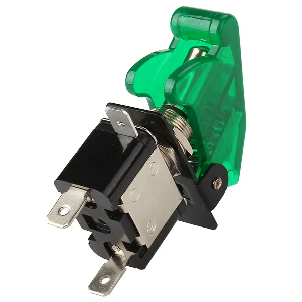 Green Light LED Toggle ONOFF Switch 2 Position Lightweight in Switches from Lights & Lighting