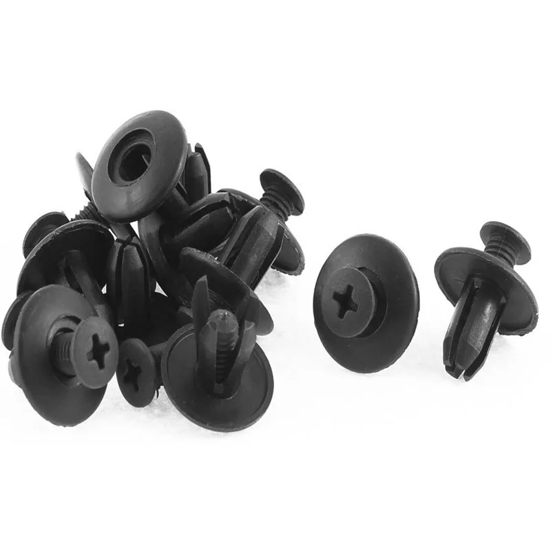 ZYHW Brand 8mm car plastic clips fasteners for Hyundai Kia Volkswagen Honda Nissan plastic
