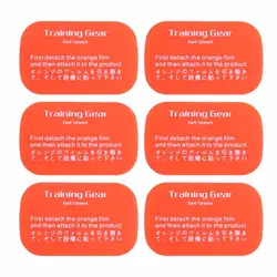 2018 Новый 6 шт. гидрофильные клей тренировки мышцы Fitpad патч для похудения патч тонизирующий пояс здоровья Trainning шестерни гель лист