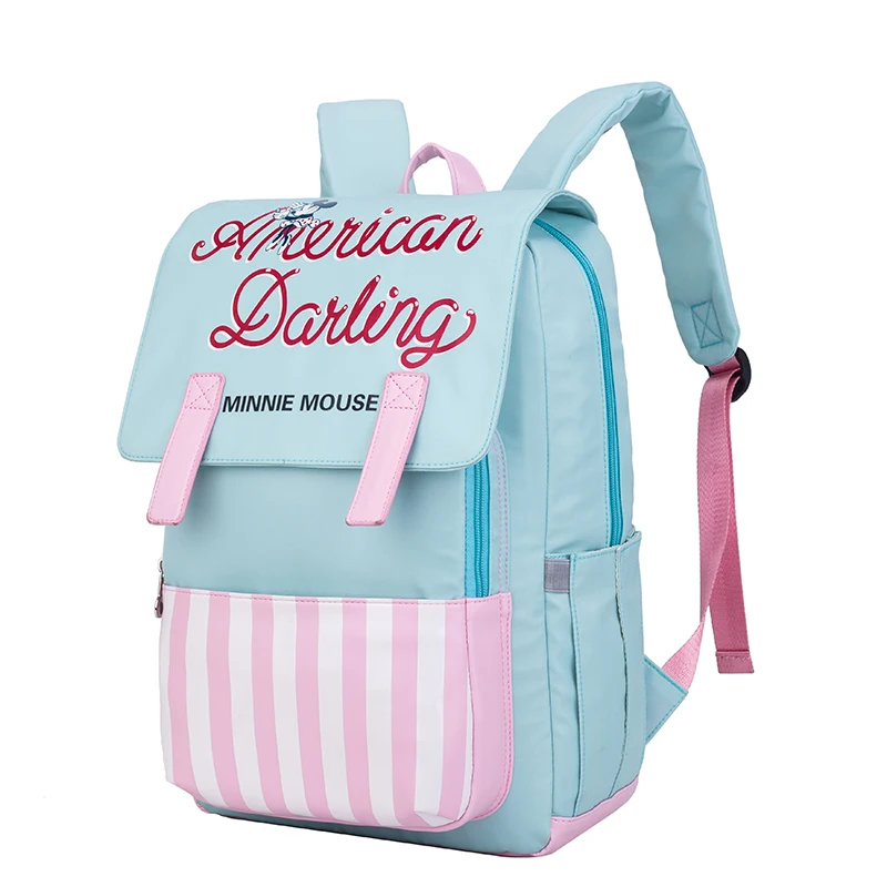 

Disney Stylish Mummy Maternity Bag Multi-function Diaper Bag Backpack Nappy Baby Bag with Stroller Straps for Baby Care