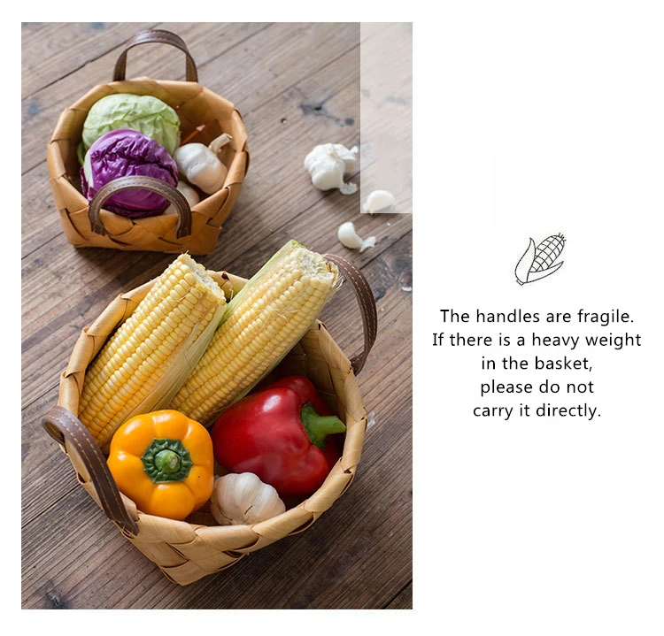 Скандинавская креативная плетеная корзина для хранения с древесной стружкой, плетеные корзины для хранения, Домашний Органайзер, игрушка для еды, фруктов, овощей