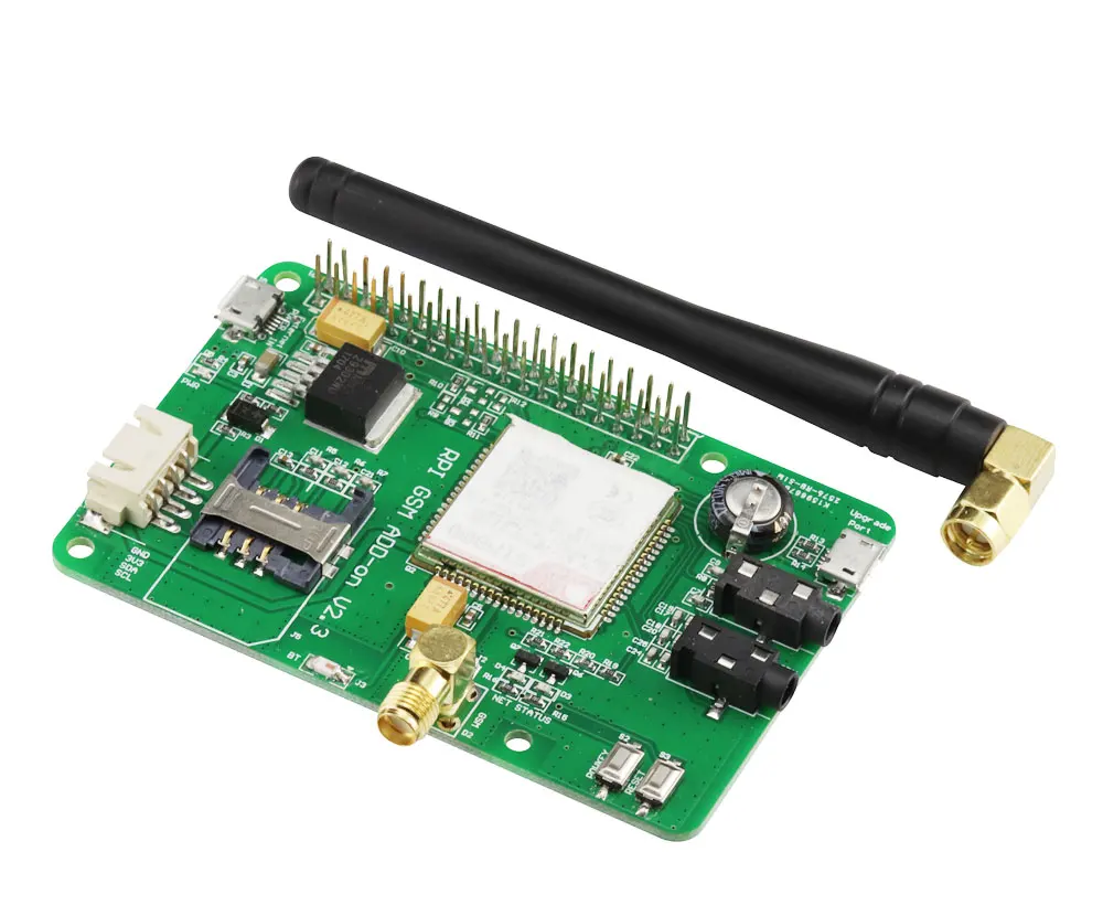 

Aihasd Raspberry PI SIM800 GSM GPRS Add-On V2.0 Module Shield For RPI