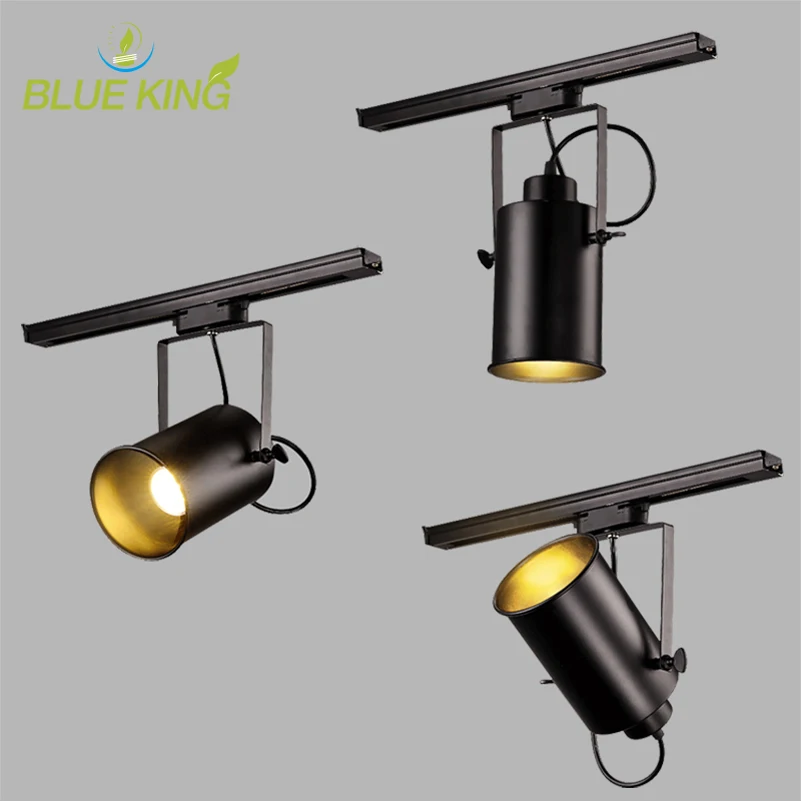 Loft industrial LED track lights Clothing Shop Windows Showrooms