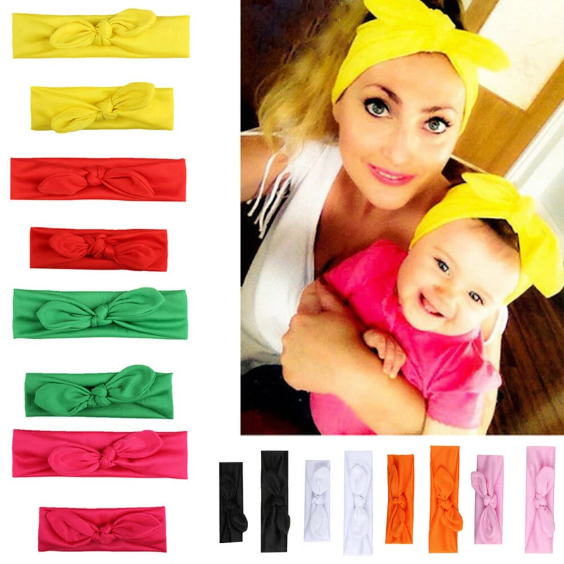 mother and daughter matching headbands