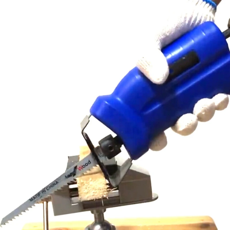 

Power Tool Accessories Reciprocating Saw Metal Cutting Wood Cutting Tool Electric Drill Attachment with 3 Blades
