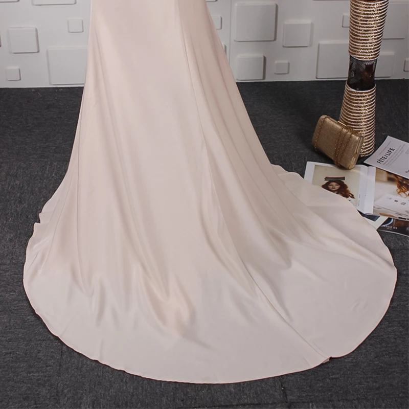 JANCEMBER vestido longo festa noite Бисер с украшением в виде кристаллов кисточками и узором