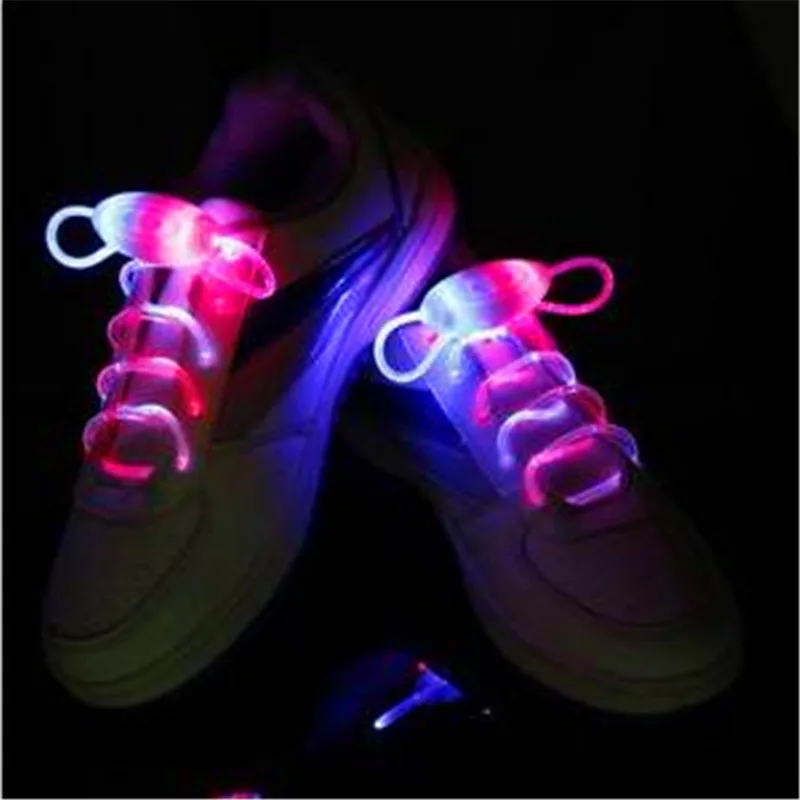 زي المصابيح Led الرقص البيع المباشر عرس الحسنات 6 أزواج رياضة أربطة الحذاء وامض النيون أربطة أحذية ل حذاء رياضة اكسسوارات