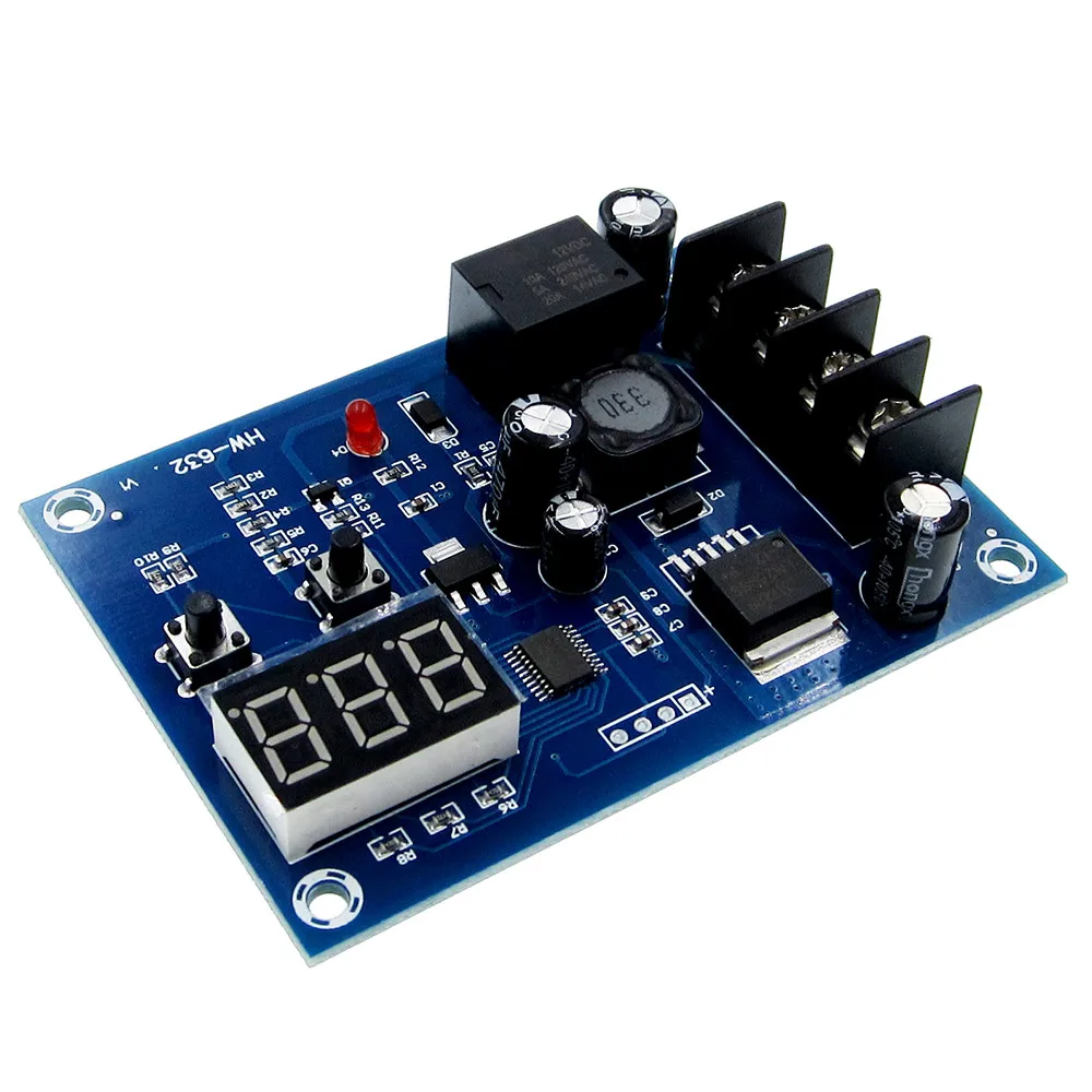 

XH-M603 Charging Control Module Digital LED Display Storage Lithium Battery Charger Control Switch Protection Board 12-24V