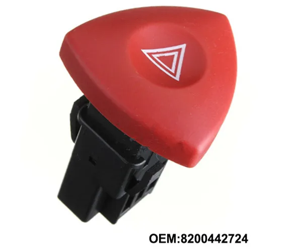 

car Emergency Hazard Warning Lights Switch Button 93856337 8200442724 for Franch cars Re** La*