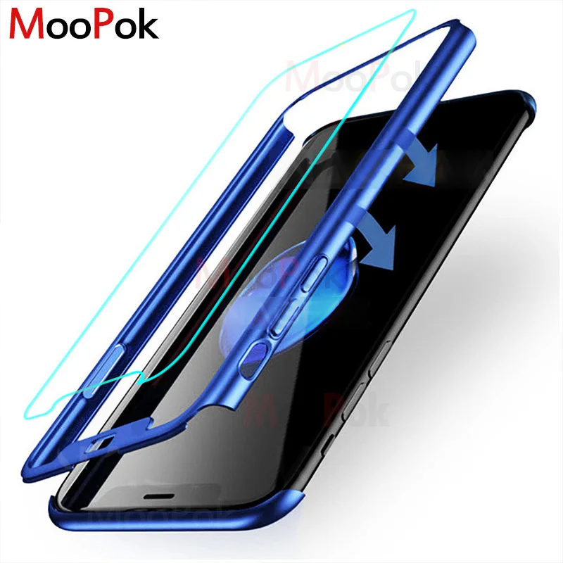 

MooPok 360 Degree Full Protection For Huawei P20 Pro P20 Lite Phone Case Screen Protector For Huawei P20Lite P20 Cover Cases