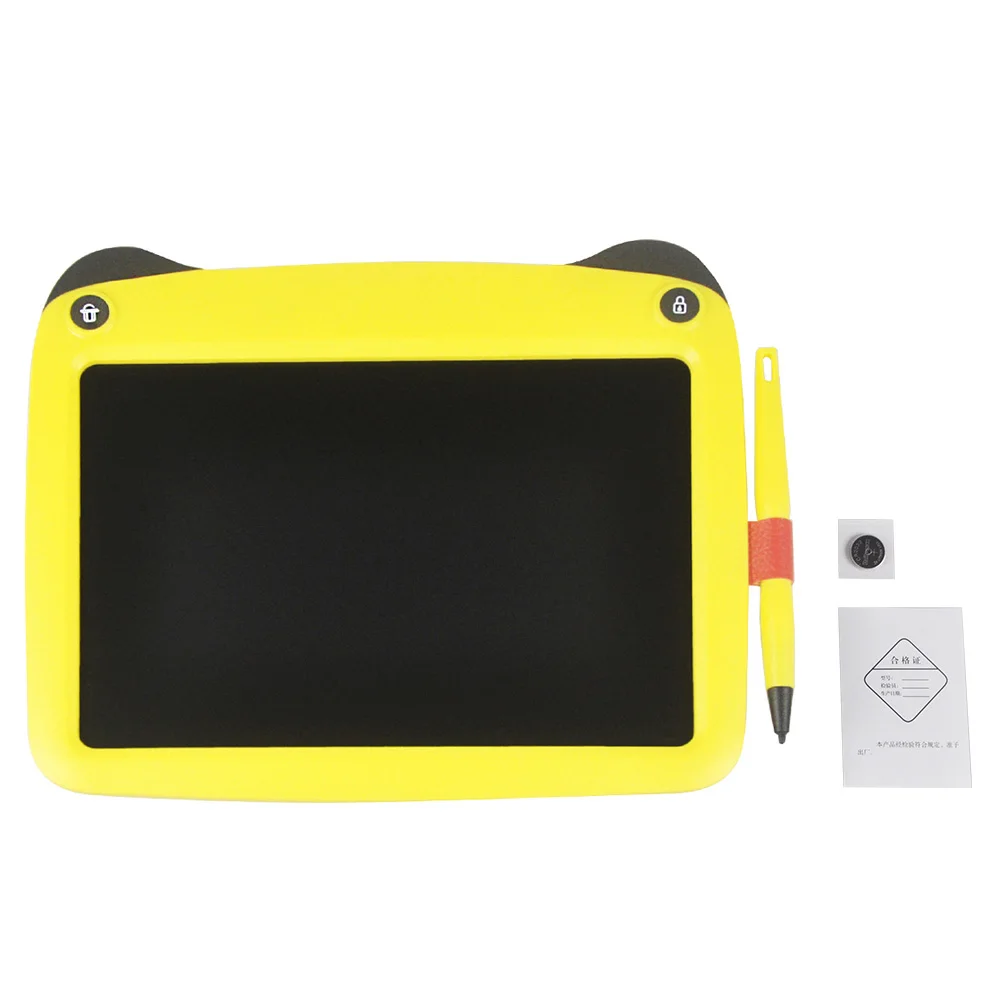 

9 Inch LCD Writing Tablet Kids Drawing Board Pads Portable Handwriting Sketchpad Graphic Board Colored with Erase Lock Button